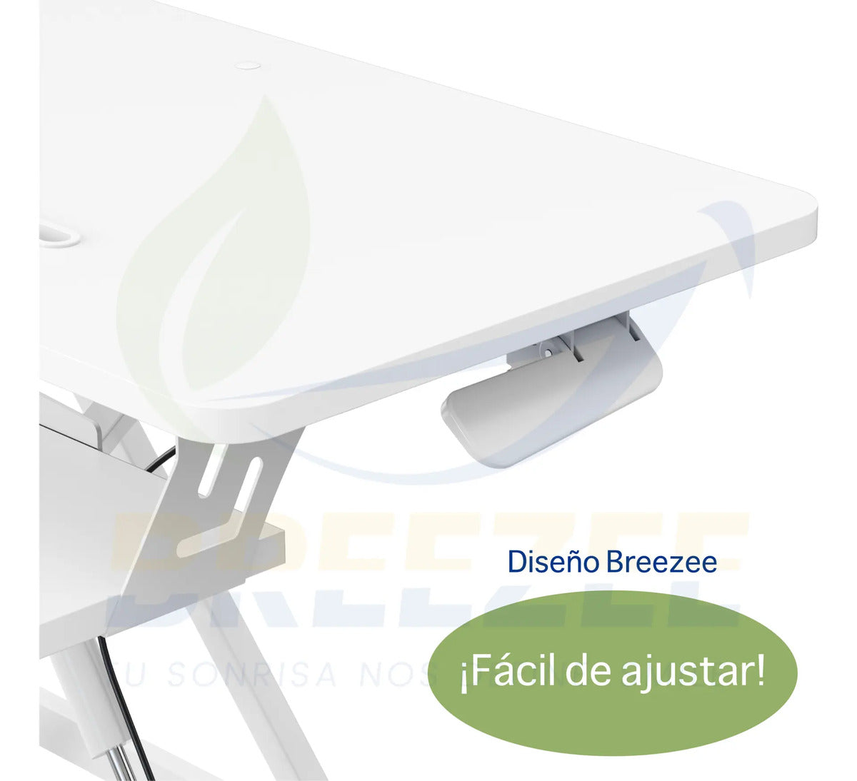 BREEZEE ESCRITORIODEPIE-BLANCO