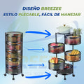 BREEZEE CARRITOROTABLE-NEGRO
