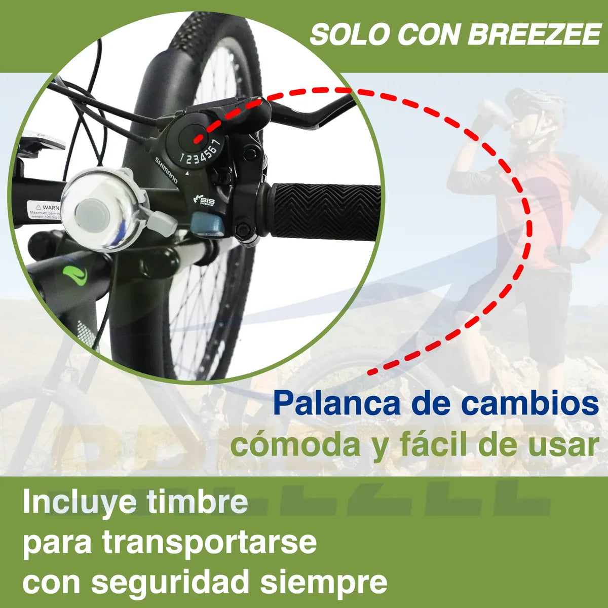 BREEZEE BICIMONT26VI-NARANJA