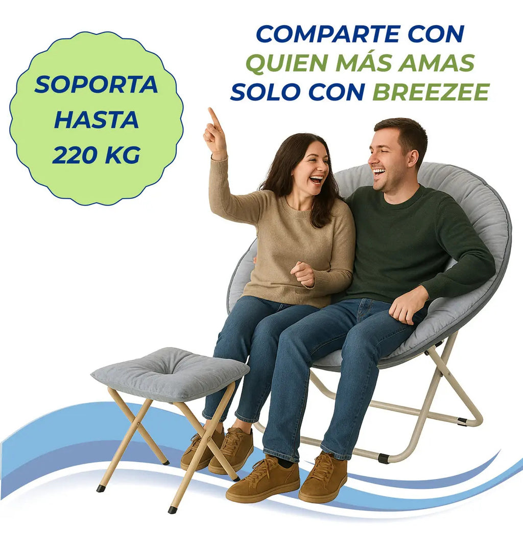 BREEZEE SILLONPLATILLOPRO-GRIS