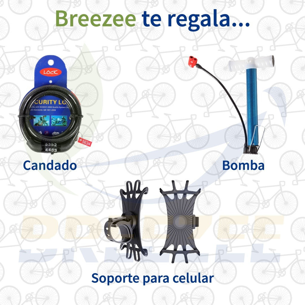 BREEZEE BICIPLEGPRO20-NEGRO