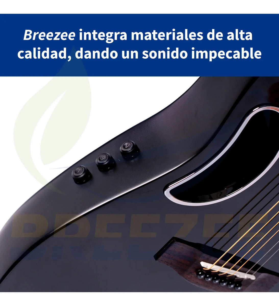 BREEZEE GUITARELECTACUSABS41-MORADO