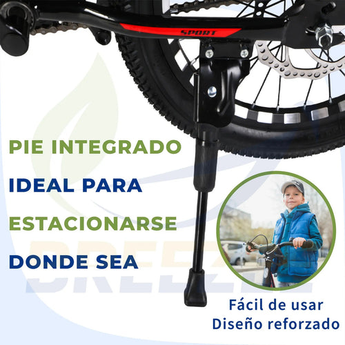 BREEZEE BICIINFA18-ROJO