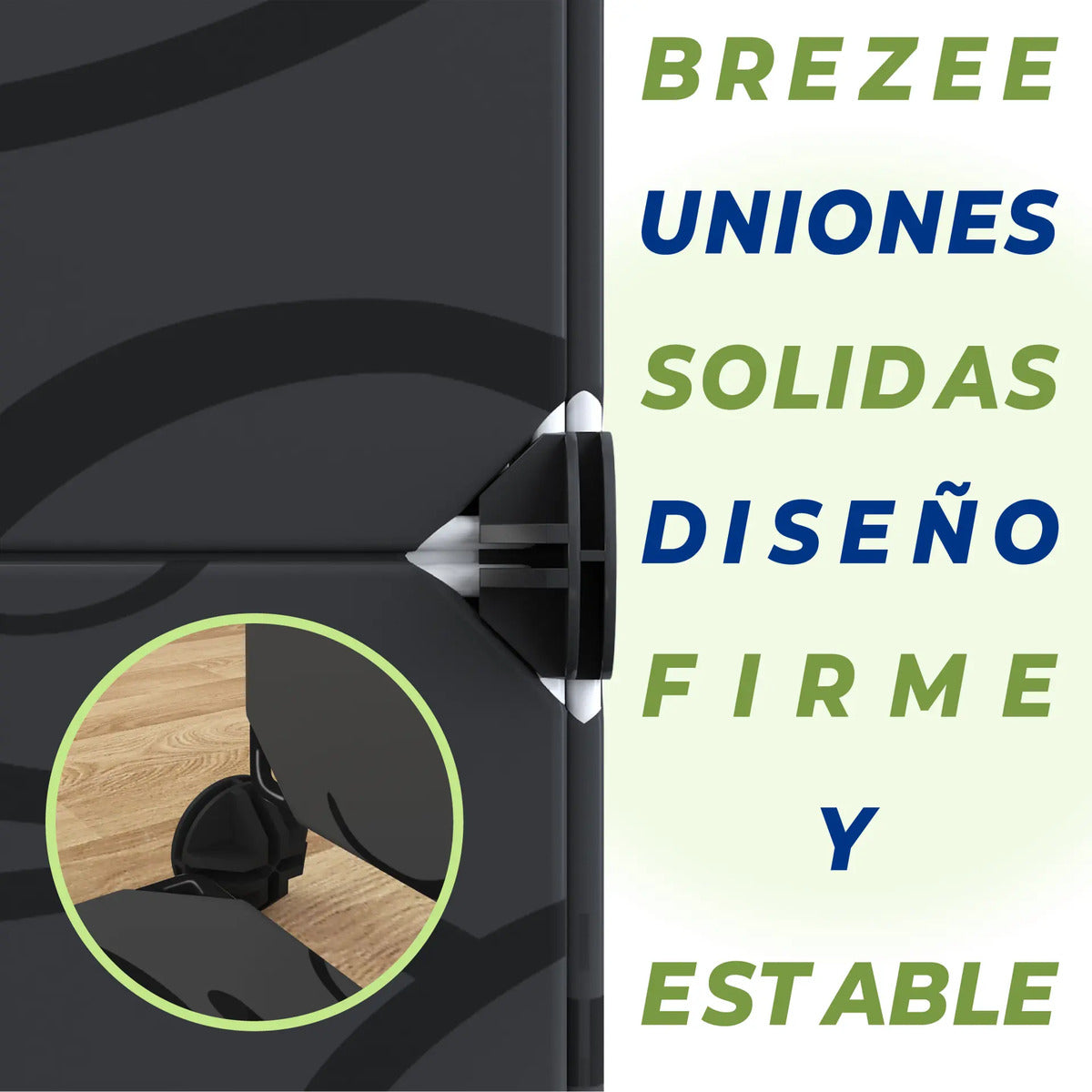 BREEZEE ZAPATERALTA12-NEGRO