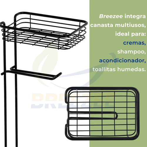 BREEZEE PORTAPAPELHCANAST-GRIS