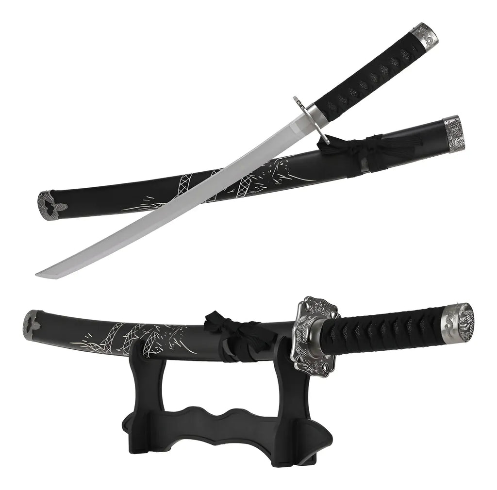 Katana Decorativa de Bambú con Detalle Grabado — BREEZEE
