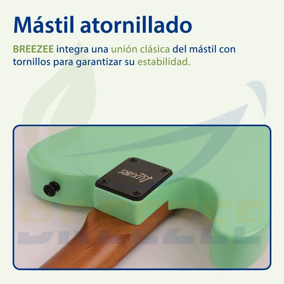 BREEZEE GUITARELECT22TRAS-AZUL