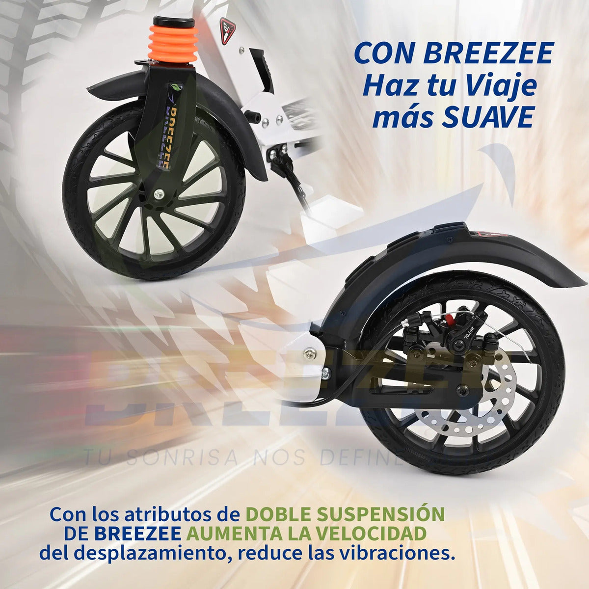 BREEZEE SCOOTERPROUNIIV-BLANCO