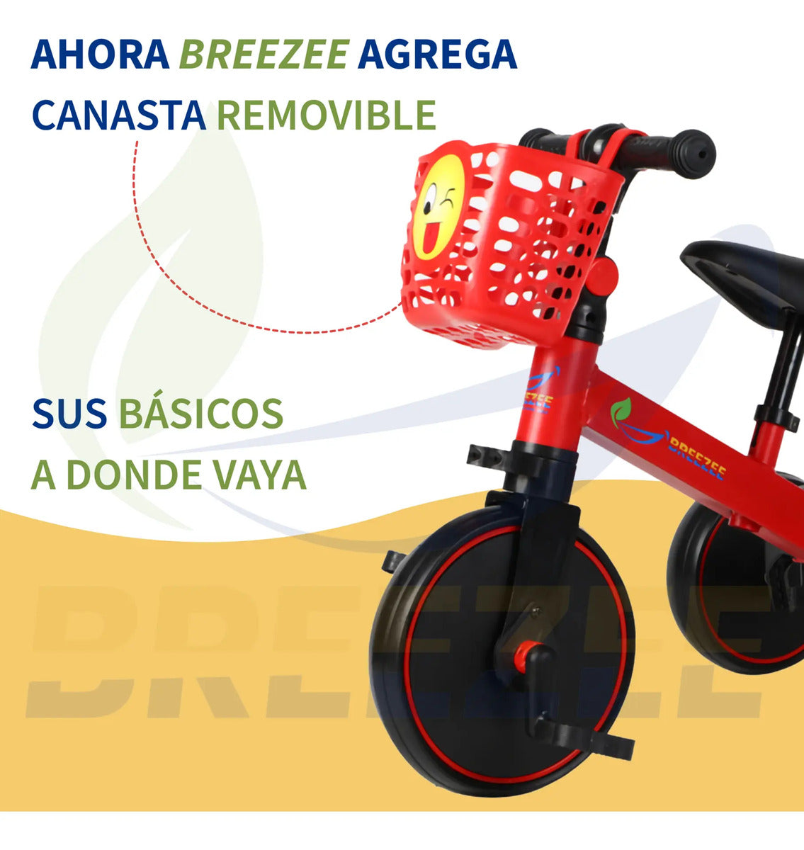 BREEZEE TRICICLO3EN1-BLANCO