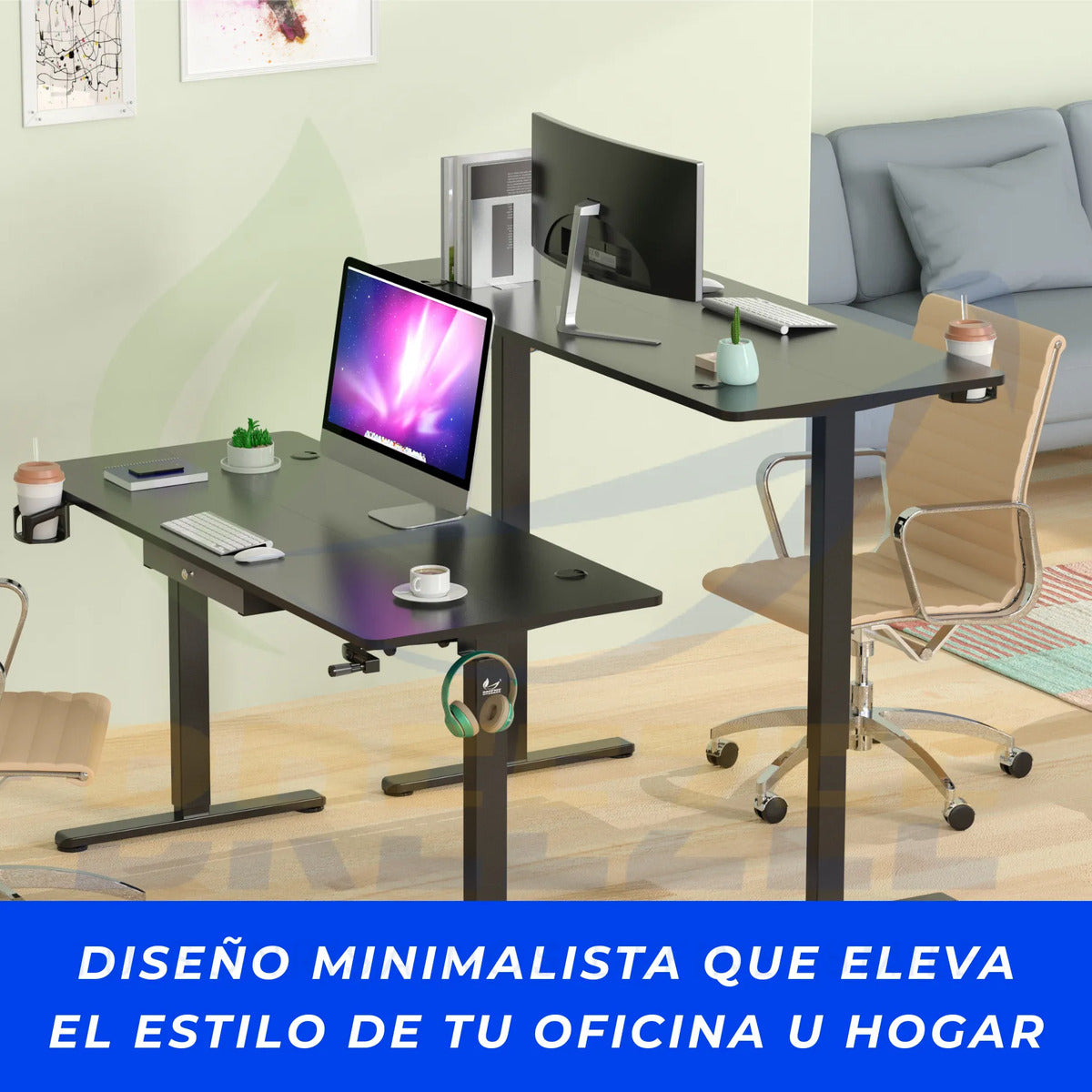 BREEZEE ESCRITAJUSTABLE-NOGAL