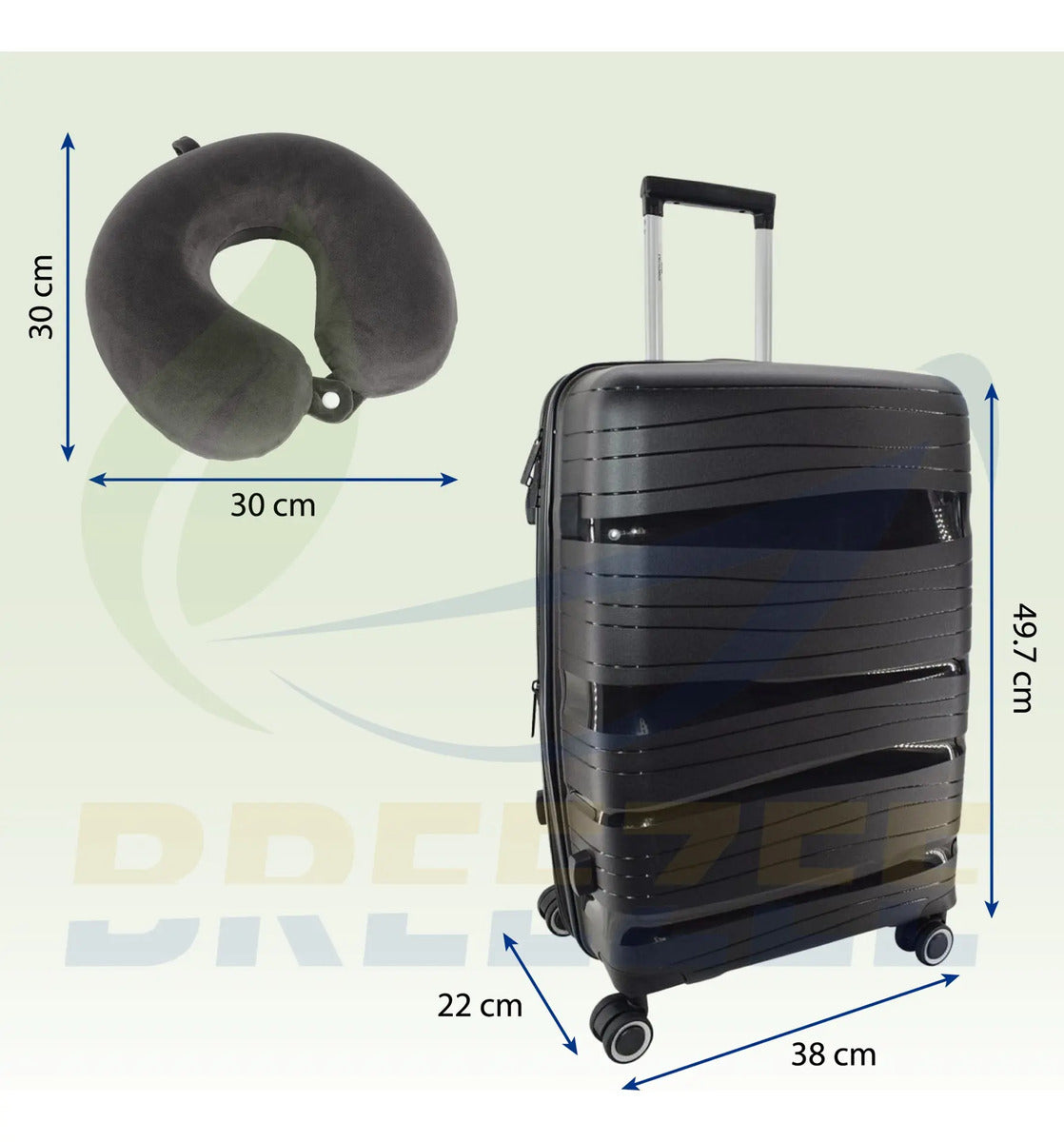 BREEZEE MALETAEXPAN20CN-ROJO