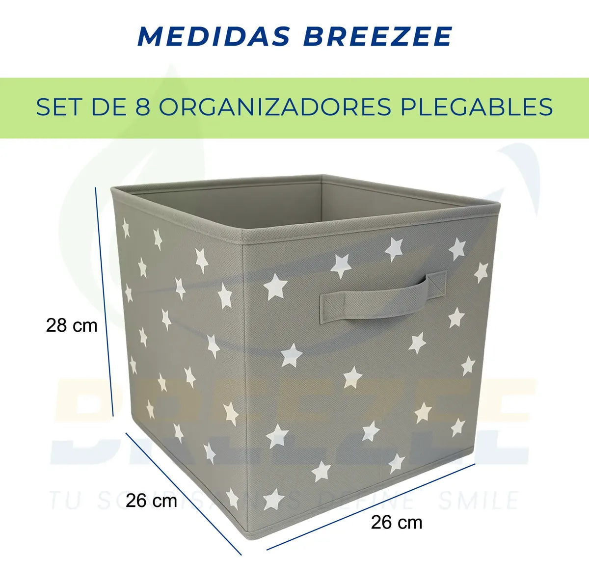 BREEZEE CAJAORGANIZABORD-GRIS