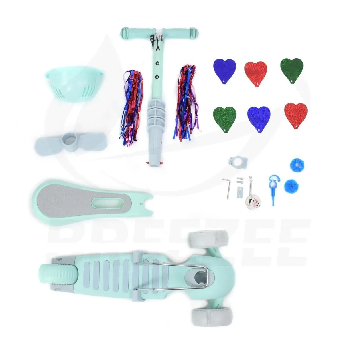 BREEZEE SCOOTERCANASTA-AZUL