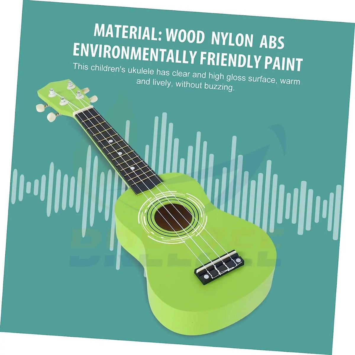BREEZEE UKELELESOPRANO21-VERDE