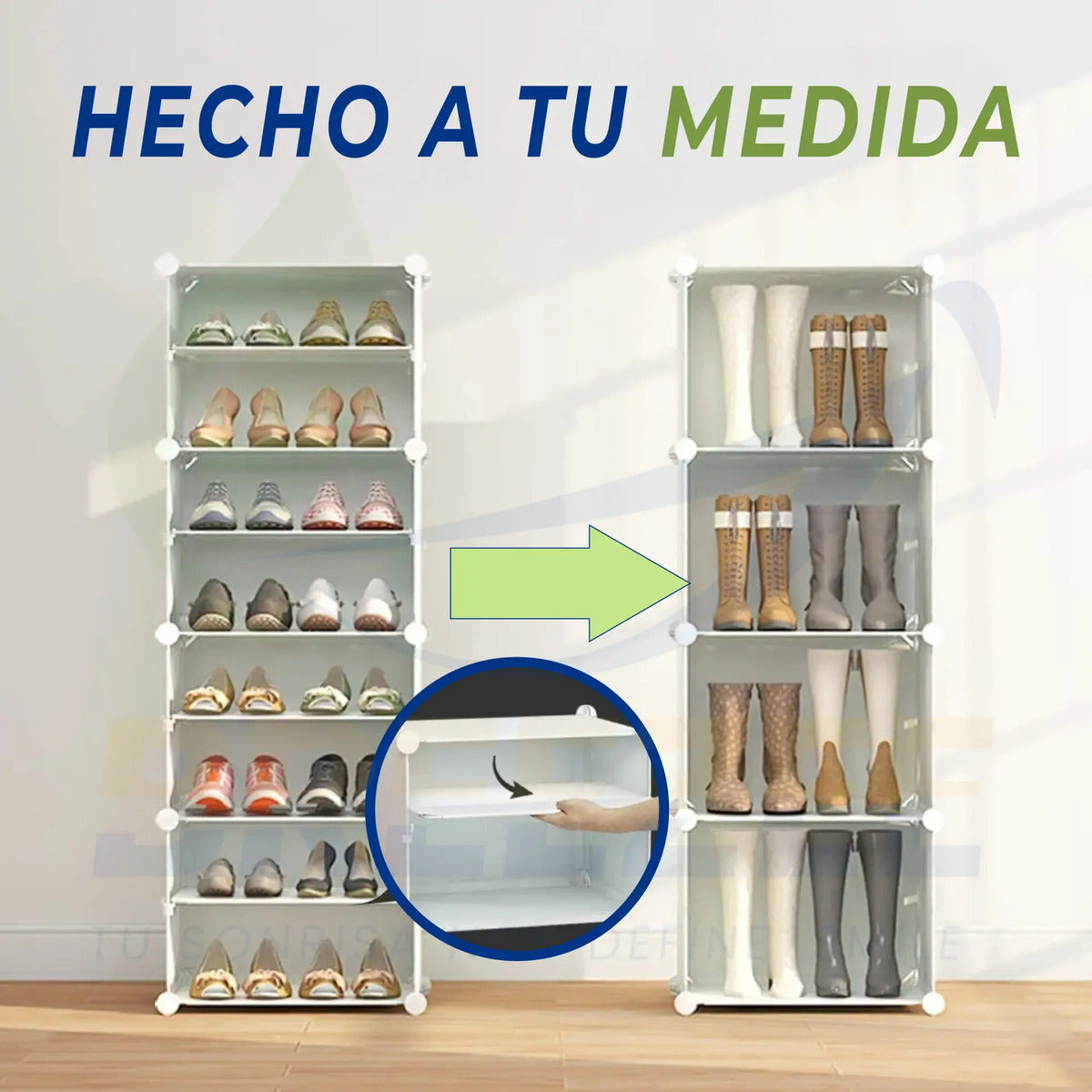 BREEZEE ZAPATERAMUEB-BLANCO