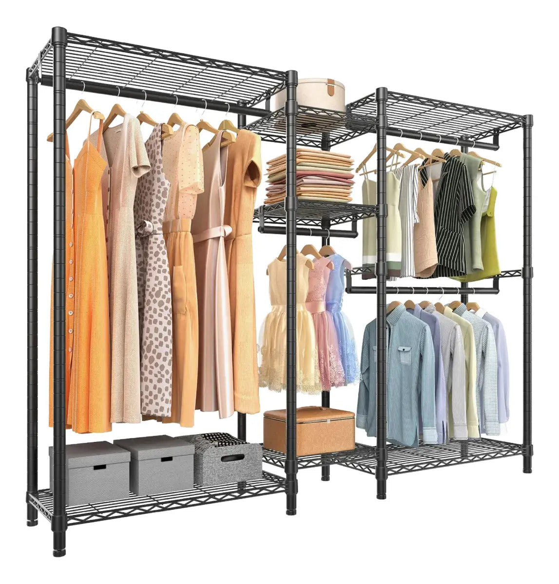 Clóset Armable de Acero al Carbono, 194x183x40.6 cm — BREEZEE