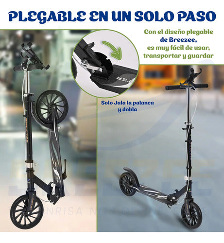 BREEZEE SCOOTERUNIVERSAL-NEGRO
