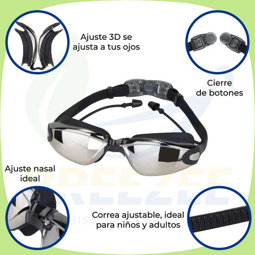 BREEZEE GOGGLES-AZUL