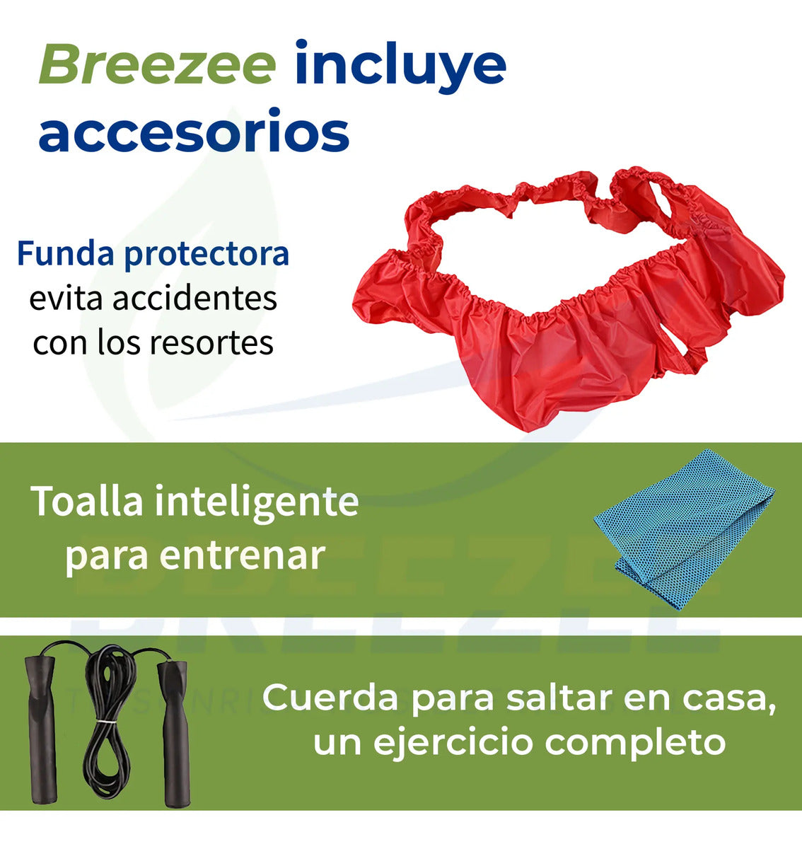 BREEZEE TRAMPOLIN-AZUL