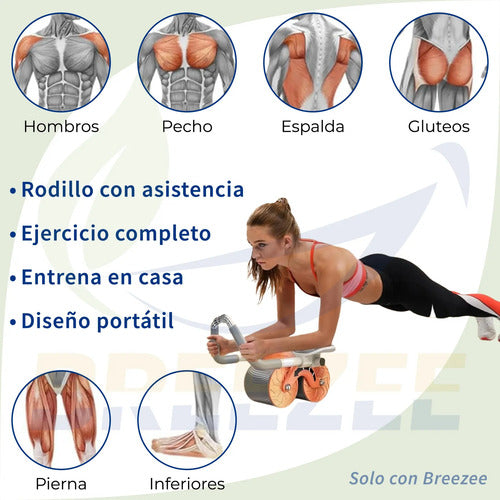 BREEZEE LLANTABDOMINALPRO-NARANJA