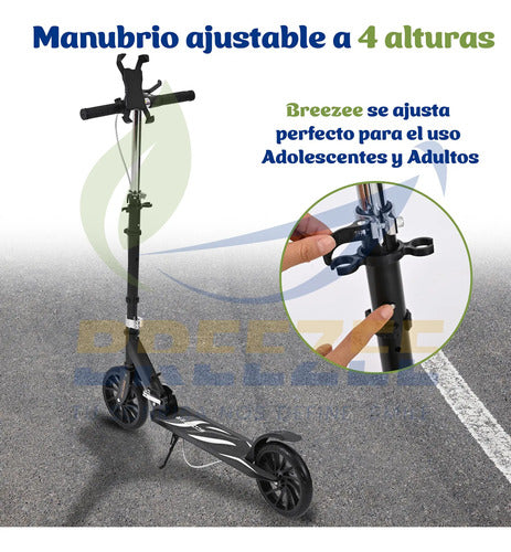 BREEZEE SCOOTERUNIVERSAL-NEGRO