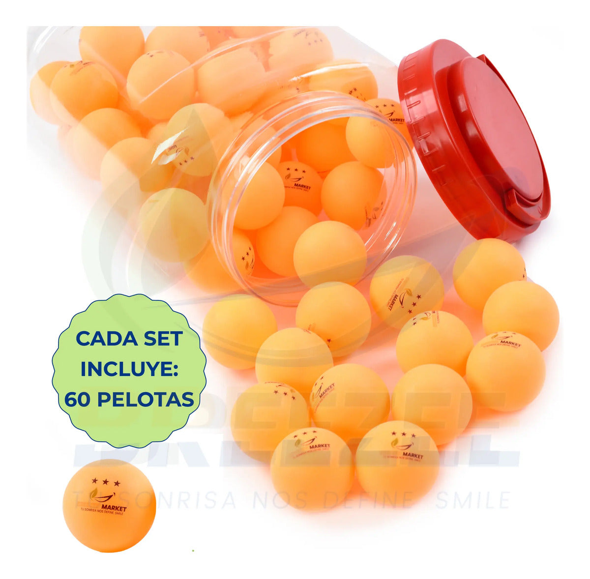 BREEZEE PELOTAS60-BLANCAS