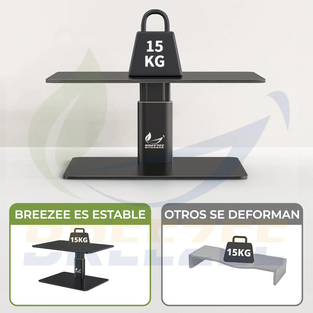 BREEZEE SOPORTEMONITOR-PLATA