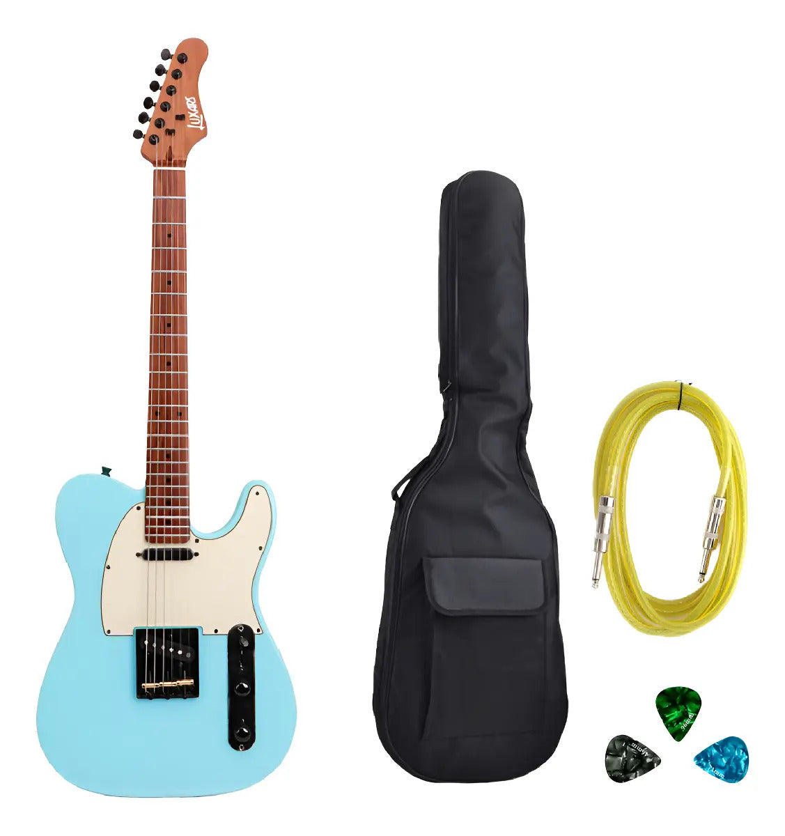 BREEZEE GUITARELECT22TRAS-AZUL