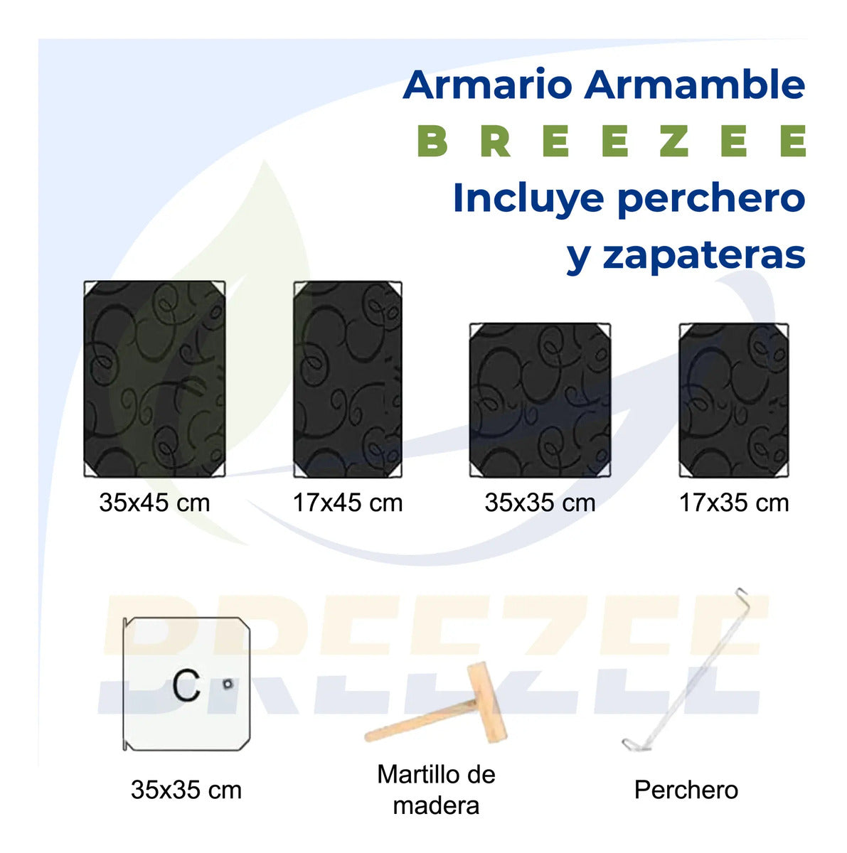 BREEZEE ARMARIOMODULEXG-NEGRO