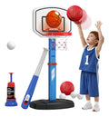 BREEZEE set deportivo 3 en 1 canasta basquetbol beisbol infantil