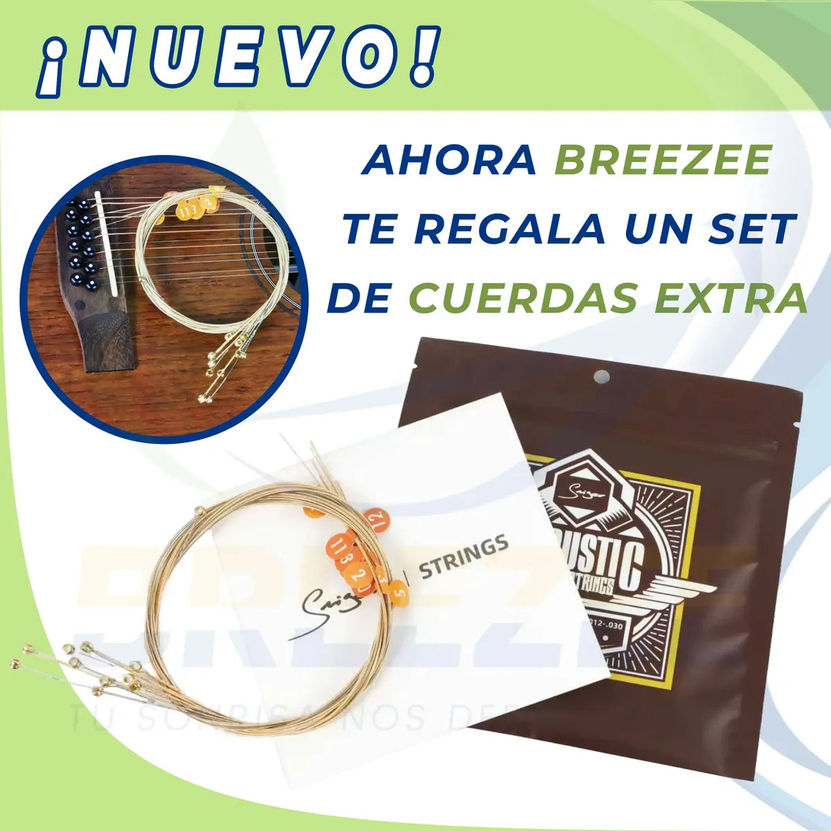 BREEZEE GUITAR4212-NEGRO