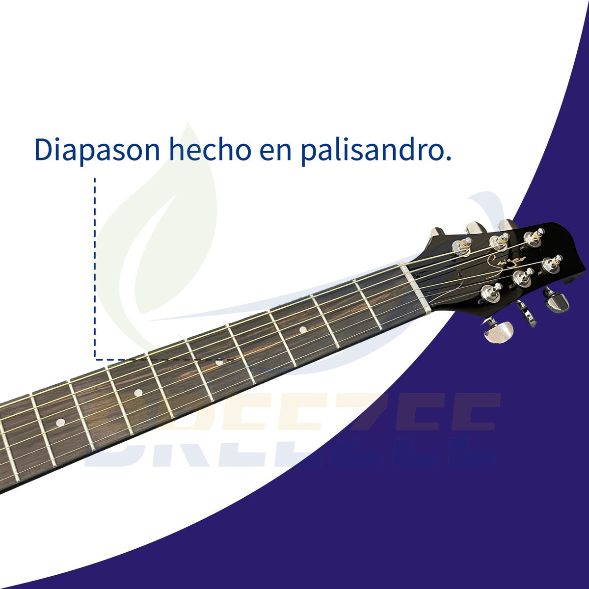 BREEZEE GUITARELECTACUSABS41-MORADO