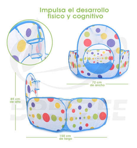 BREEZEE PLAYTENT3PZA-AZUL