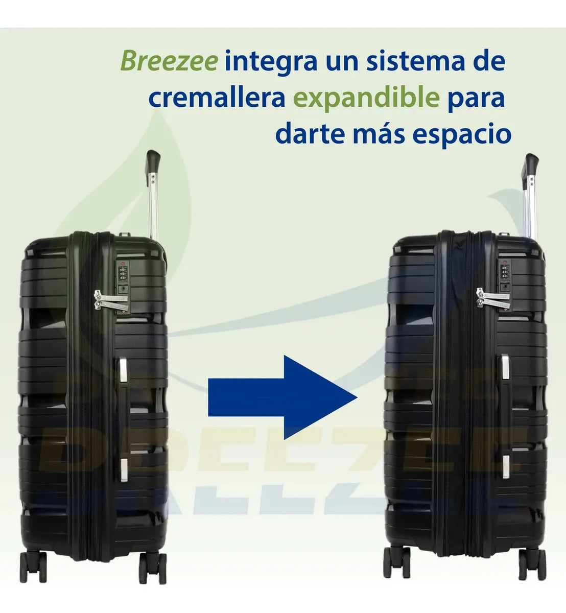 BREEZEE MALETAEXPAN20CN-VERDE