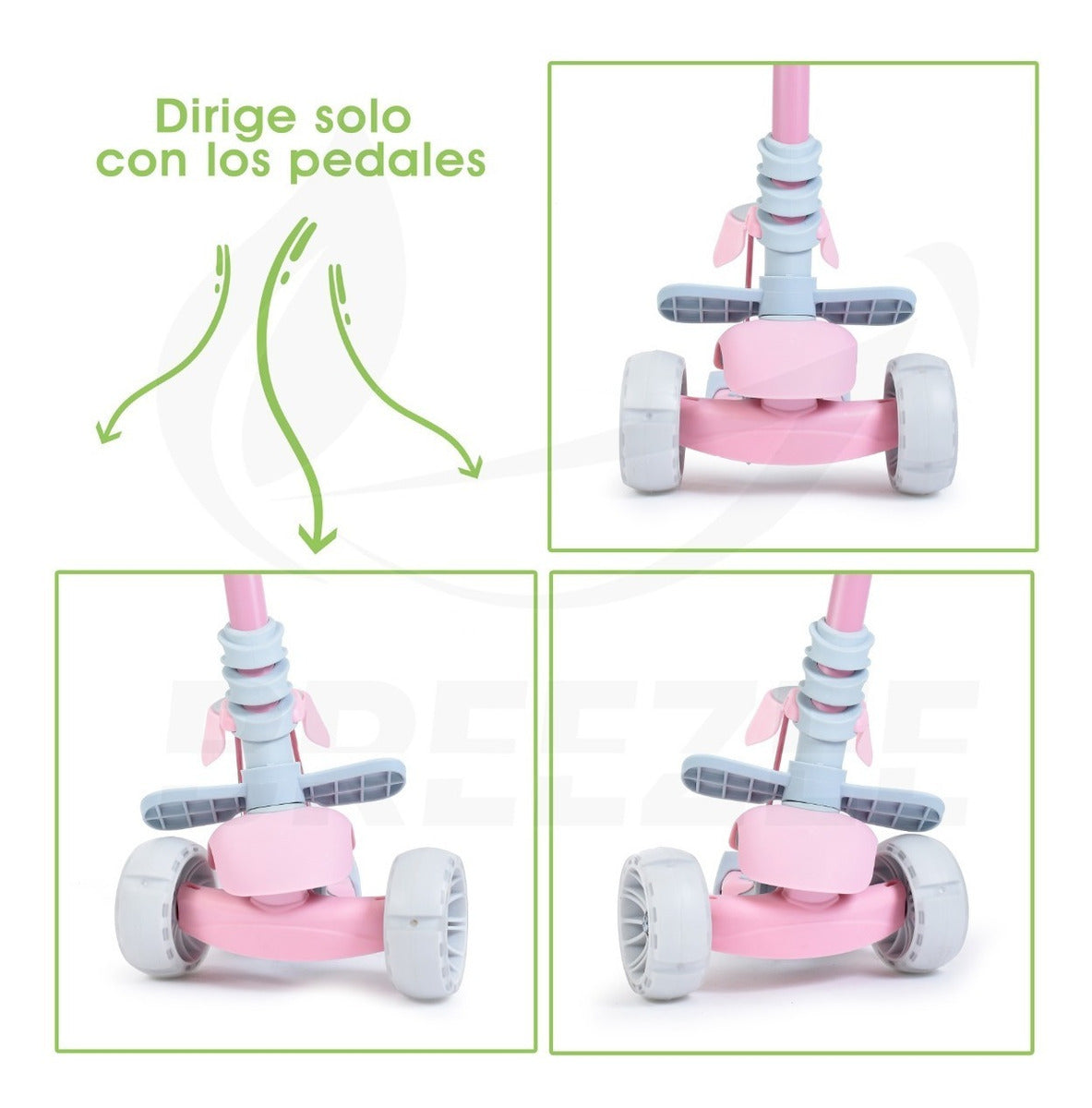 BREEZEE SCOOTERCANASTA-VERDE