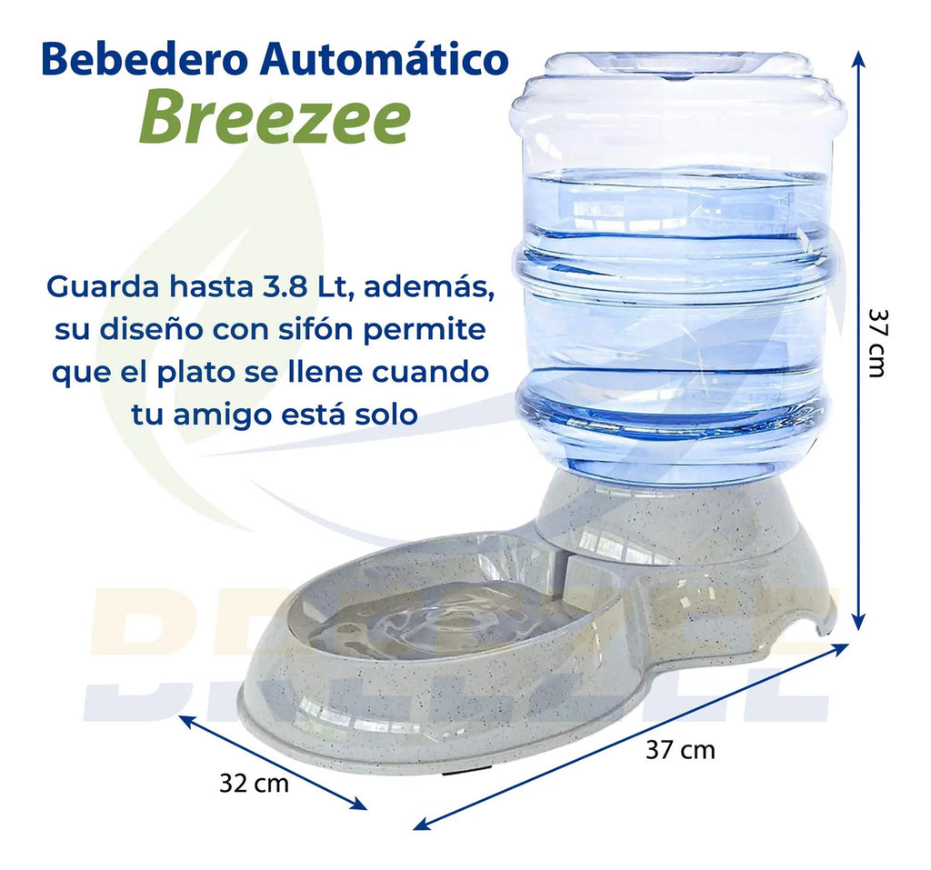 BREEZEE BEBEDERO3.8L-ROSA