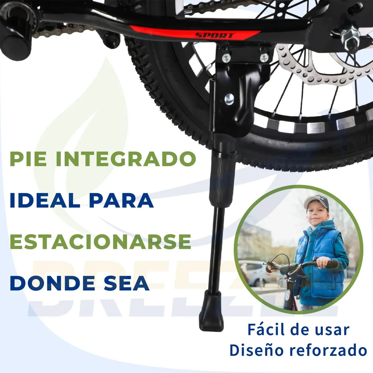 BREEZEE BICIINFA18-ROJO