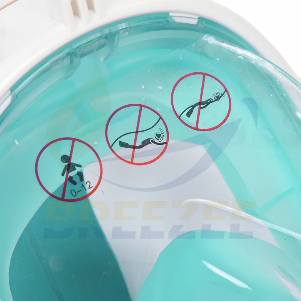 BREEZEE SNORKELMASK-NEGROLXL