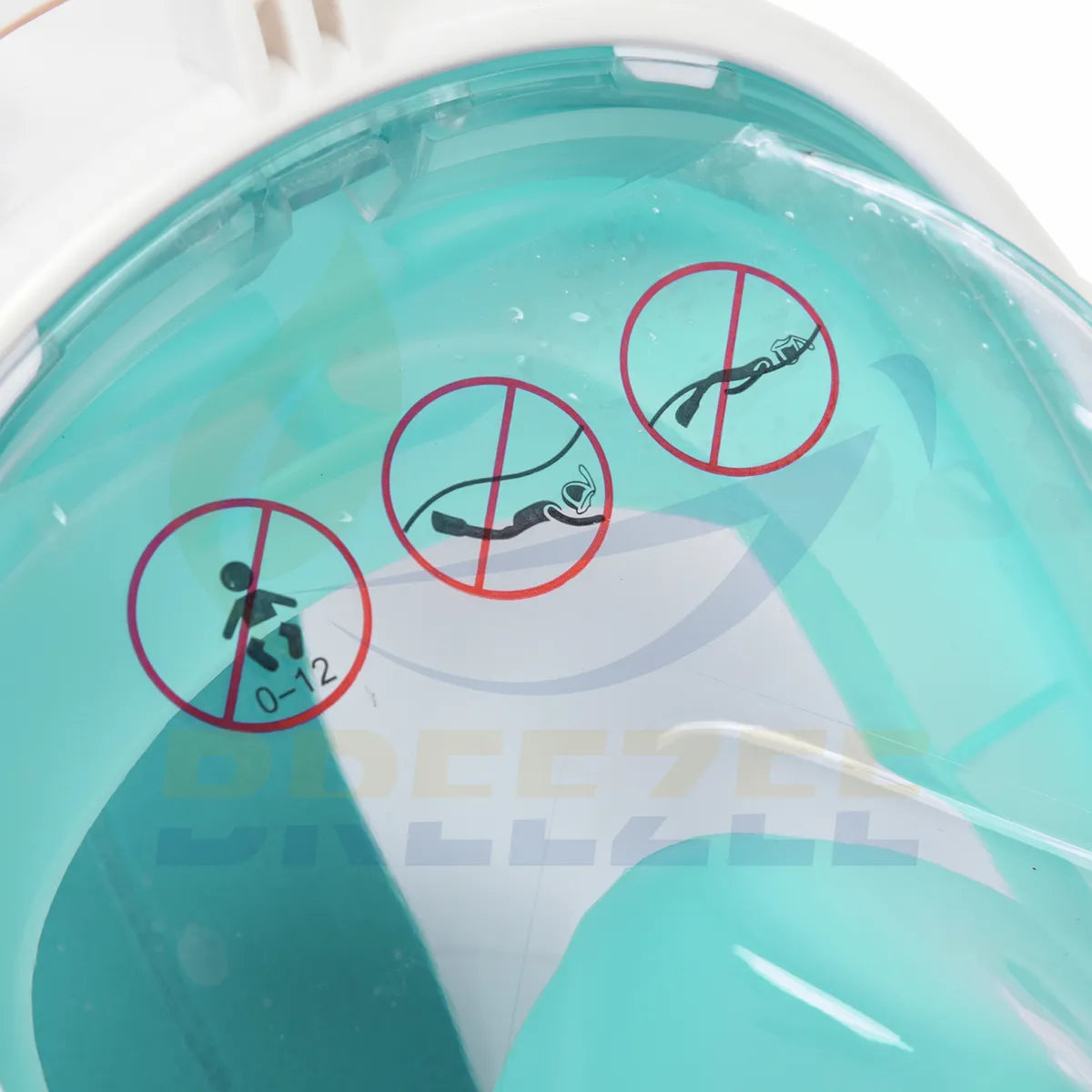 BREEZEE SNORKELMASK-NEGROLXL