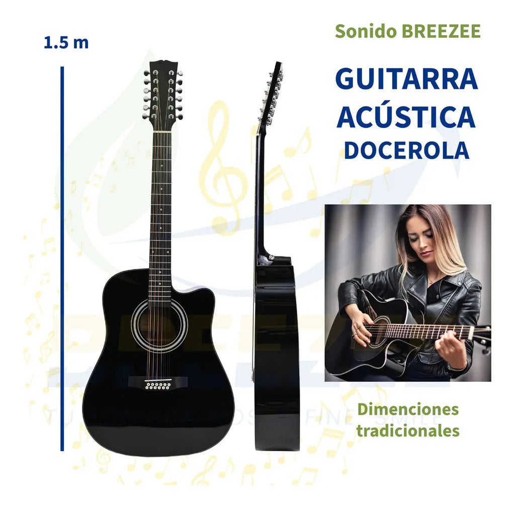 BREEZEE GUITAR4212-NATURAL