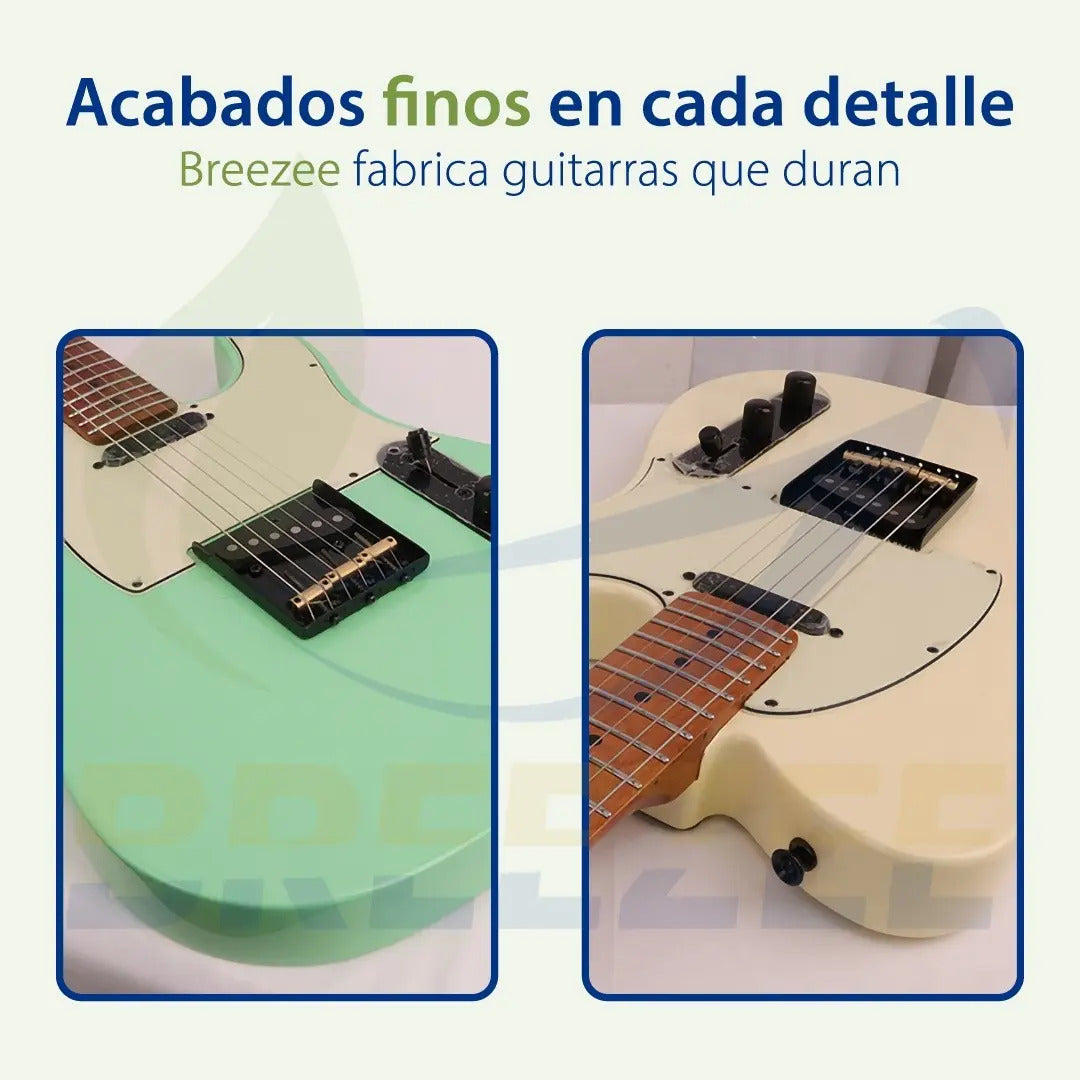BREEZEE GUITARELECT22TRAS-AZUL