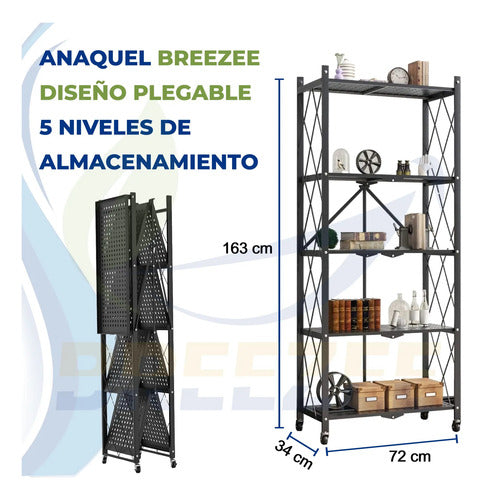 BREEZEE ANAQUELPLEG5-NEGRO