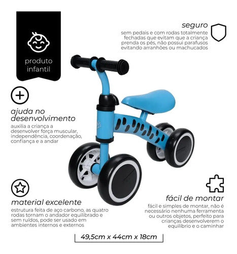 BREEZEE TRICICLO4RD-AMARILLO