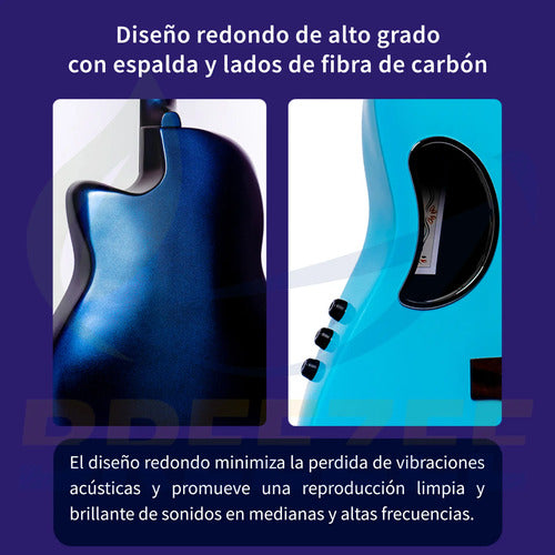 BREEZEE GUITARELECTACUSABS41-MORADO