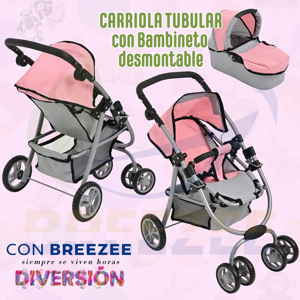 BREEZEE CARRIOLA3EN1