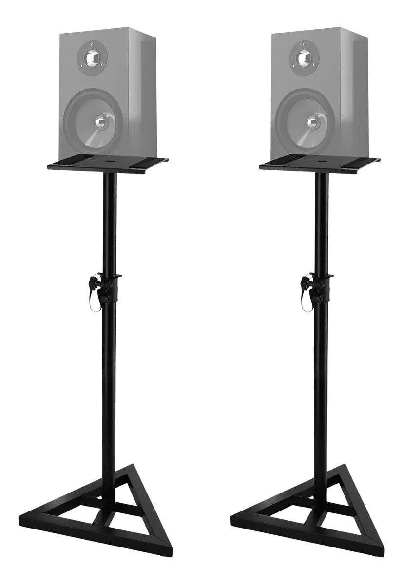 Set de Tripiés para Bocinas de Altura Ajustable, Soporta 40 kg — BREEZEE
