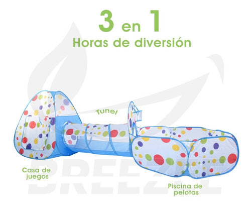 BREEZEE PLAYTENT3PZA-AZUL