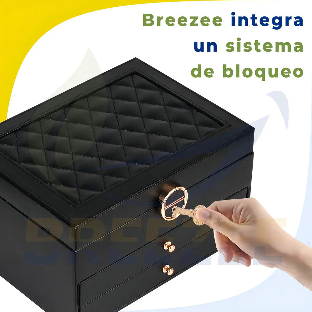 BREEZEE JOYERO3CAP-CAFE