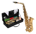 Saxofón Alto Profesional de Latón Laqueado con Accesorios — BREEZEE