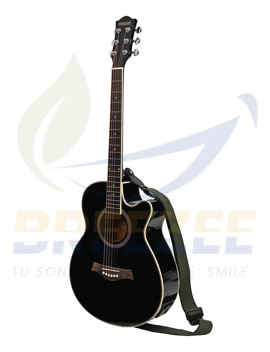 BREEZEE GUITARELECACUS40-NEGRO